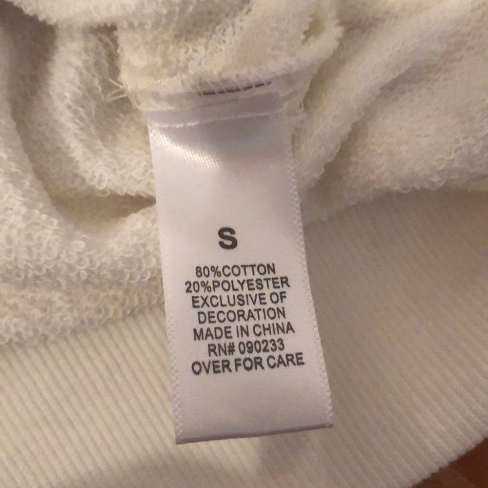 Roxy Super Cute & Soft Destructed Sweatshirt Nwots - image 5